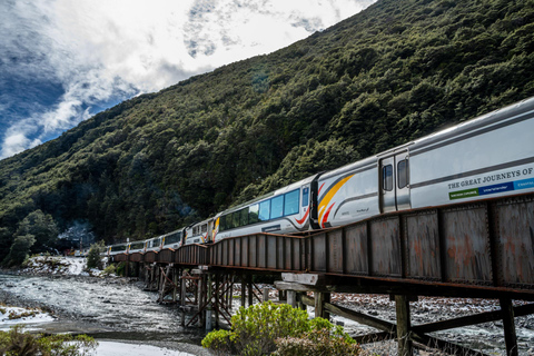 Franz Josef naar Christchurch met TranzAlpine (Enkele reis)