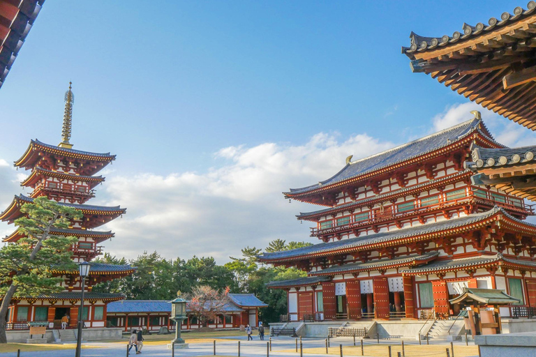 Nara: Yakushiji Tour – Toshodaiji or Sutra Copying Option Yakushiji + Sutra Copying Experience Option