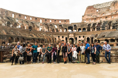 Roma: Tour pela Arena do Coliseu, Fórum Romano e Monte Palatino