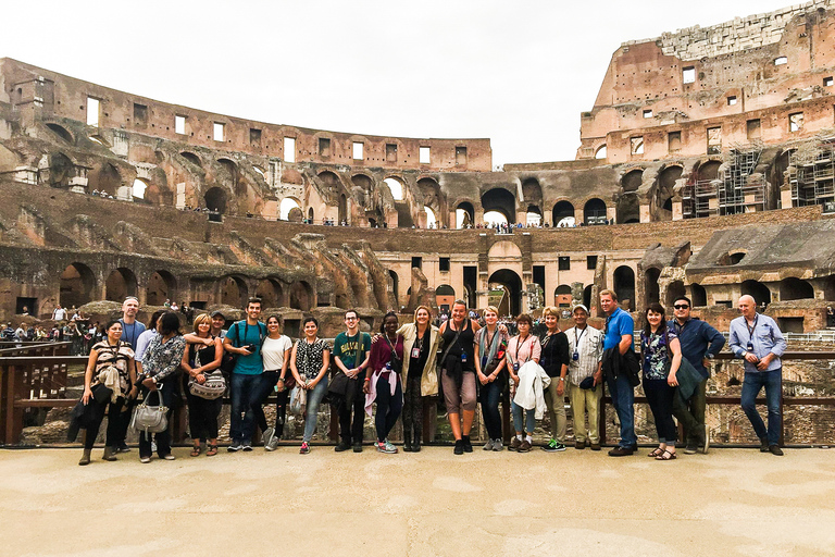 Rome: Colosseum Arena, Romeins Forum & Palatijnse Heuvel TourTour in het Engels met arena, Forum Romanum en Palatijn