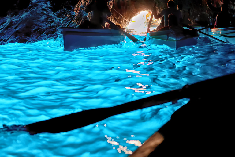 Capri Boat Tour with Blue Grotto and Original Tarantella Full Day - Shared - Departure From Amalfi