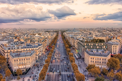 Från Le Havre: Deluxe Paris Tour med guidad kryssning på SeineBiljett till en gemensam rundtur