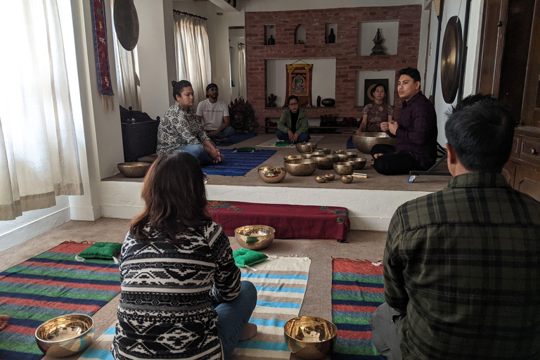 Kathmandu: Singing Bowl Sound Therapy Session Singing Bowl healing session 1 hours