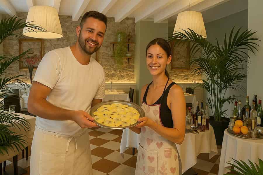 Verona: Der ORIGINAL-Kochkurs für frische Pasta und Tiramisù mit Wein. Foto: GetYourGuide