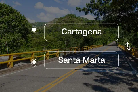 Transfert privé de Carthagène à Santa Marta ou de Santa Marta à Santa Marta