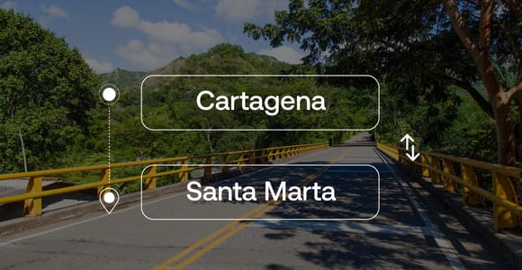 Cartagena to or from Santa Marta Private Transfer