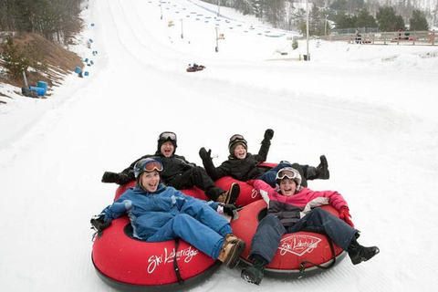 Toronto: Snow Tubing Adventure RV-Motorhome Tour