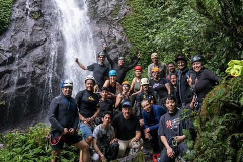 Canyoning in northwestern Quito
