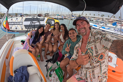 Lagos: Private Boat Charter with Water Sports & Drinks