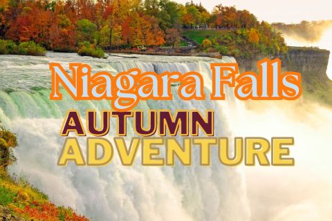 Niagara Falls, USA: Autumn Mist Boat & Cave Tour