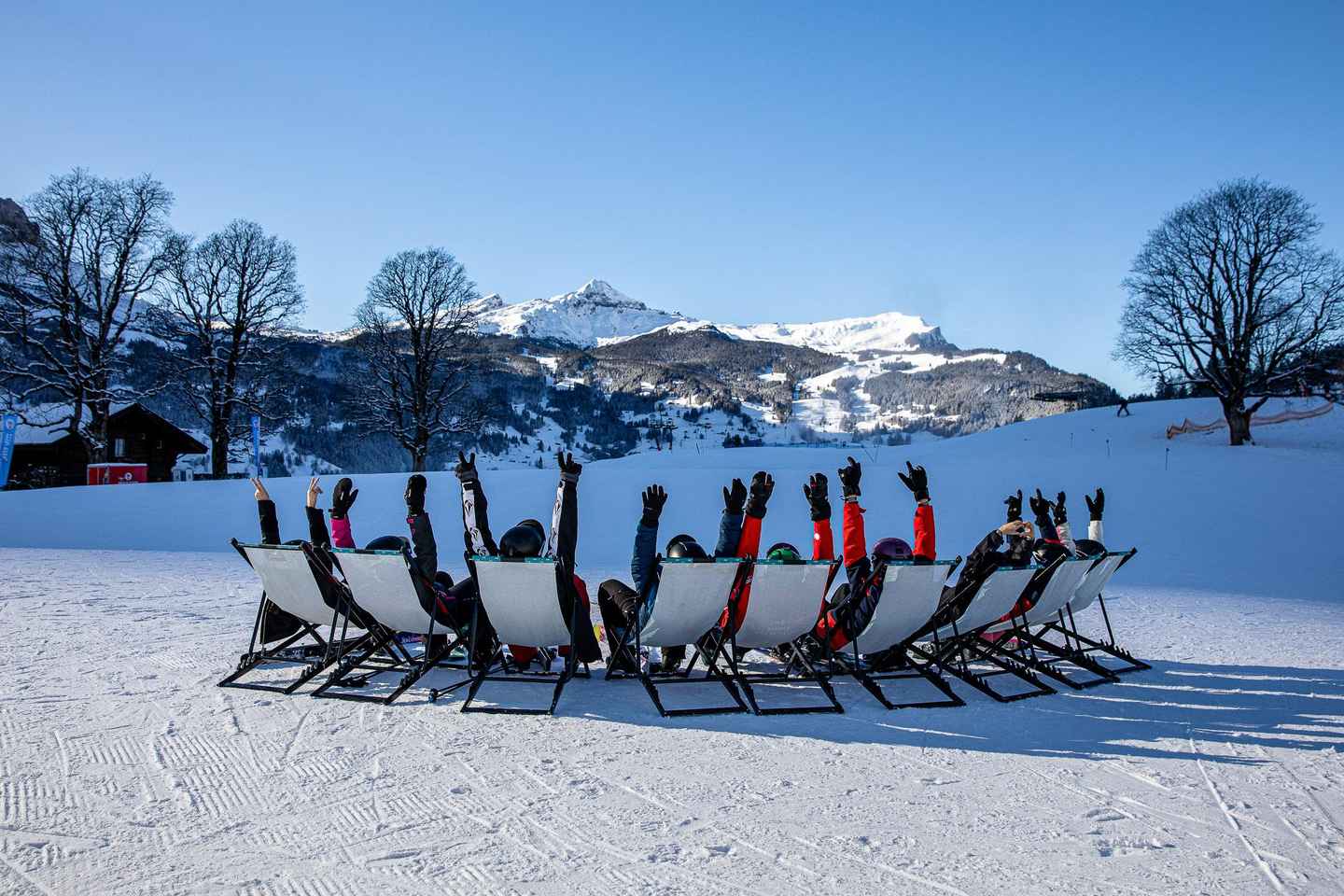Desde Interlaken: Experiencia de Esquí por la Tarde para Principiantes