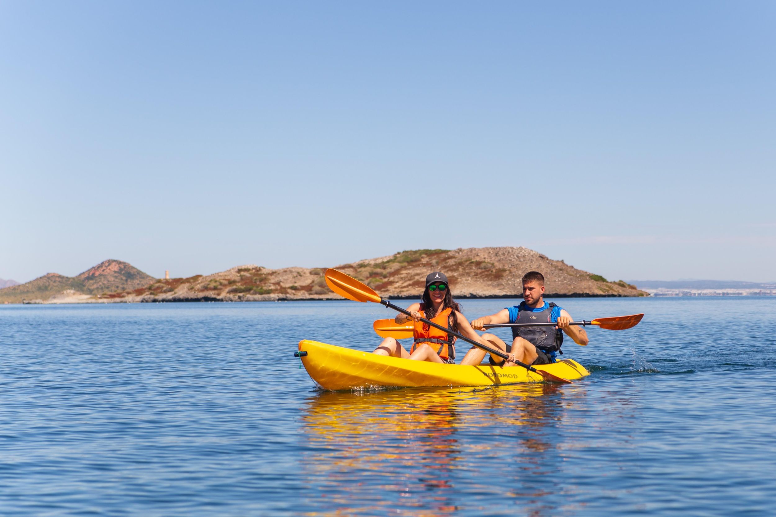 Mar Menor: Kajak-Sightseeing-Tour zu 3 Inseln