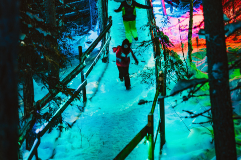 Levi: Arcandia - Arktisk äventyrspark &amp; sidoentré till parkenLevi: Arcandia – Arctic Adventure Park, Park Side entry