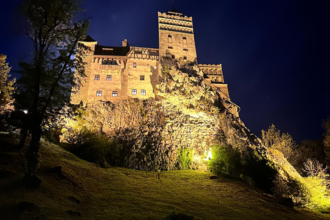 Brasov: slottet Bran, björnreservatet, Rasnov (Peles tillval)