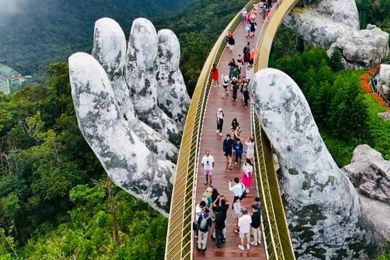 From Da Nang: Ba Na Hills Tour with Golden Bridge & Lunch Group Tour