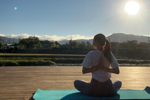 Kyoto: Morning Yoga Class by the River