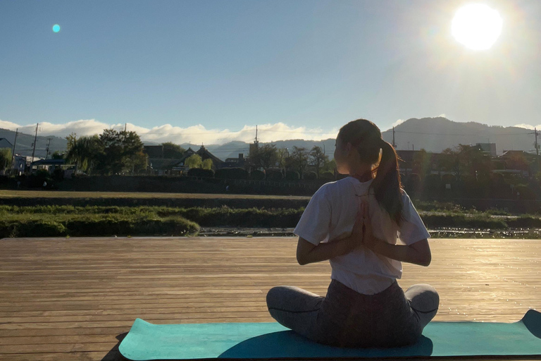 Kyoto: Morning Yoga Class by the River