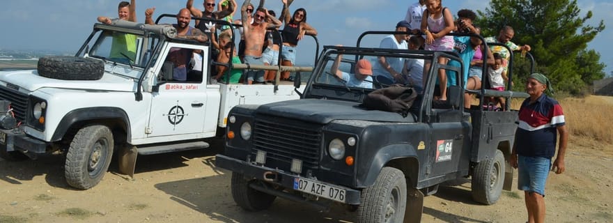 Antalya Şelale Ziyaretli Jeep Safari Turu