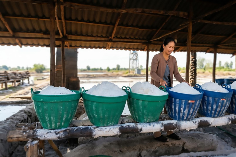 White Gold Journey: Ban Khok Saat Ancient Salt Making Tour