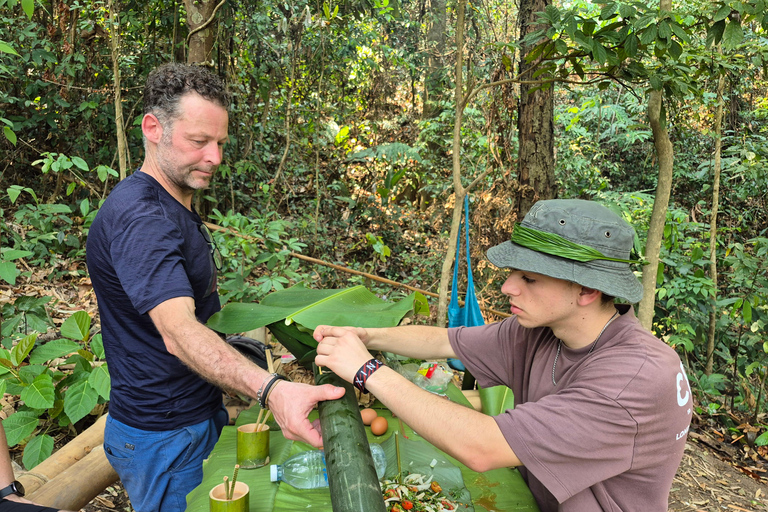 Chiang Rai: 2-Day Jungle Trek only walk with Waterfall