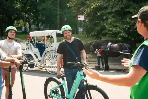 NYC: Central Park guidet elektrisk cykeltur