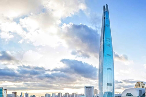 Seúl: Sky Lotte World Tower Ticket de entrada