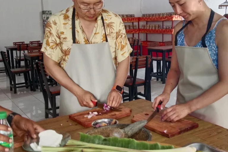 Sanur: Balinese Cooking Class with Optional Market Tour Afternoon Class