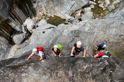 Reunion: Canyoning from Bras Rouge to Cilaos - Fun, Aquatic & Geological Cilaos Bras Rouge Full Canyoning - Fun, Technical & Aquatic