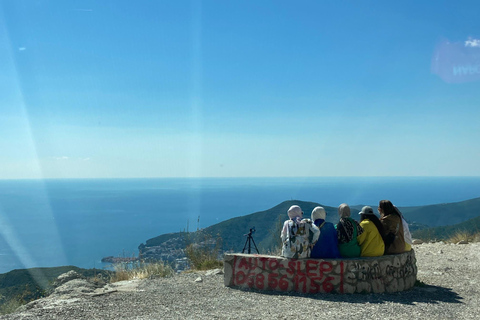 Sveti Stefan, Skadar lake, Cetinje, View point on Boka bay.