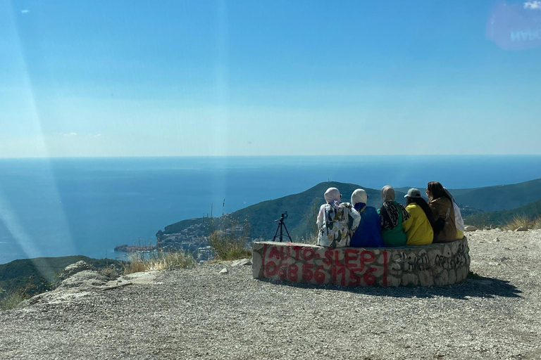 Sveti Stefan, Skadar lake, Cetinje, View point on Boka bay.