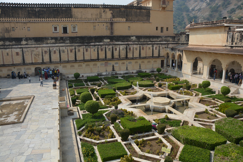 Jaipur: Amber Fort, Stadtpalast und Hawa Mahal Tagestour