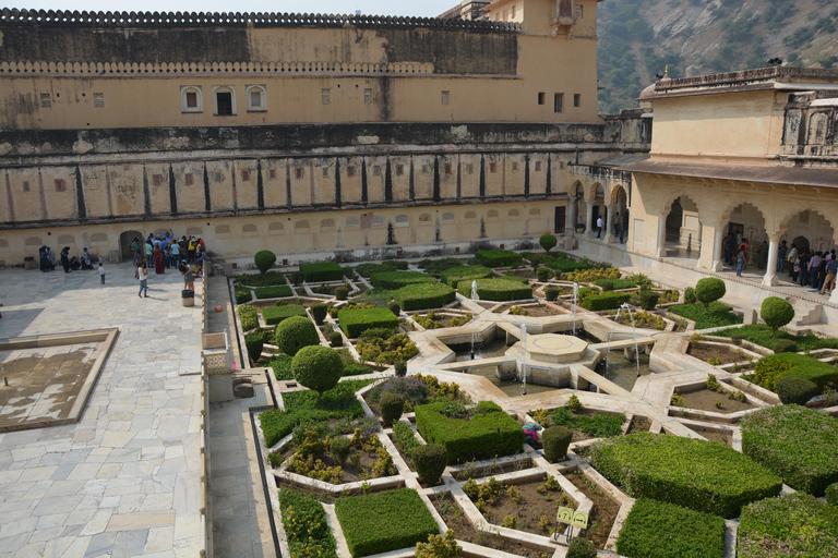 Jaipur: Amber Fort, Stadtpalast und Hawa Mahal Tagestour