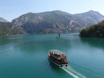 Antalya: Green Canyon Boat Trip with Lunch & Soft Drinks