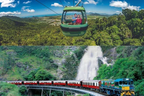 From Port Douglas: Kuranda Tour with Skyrail & Scenic Train