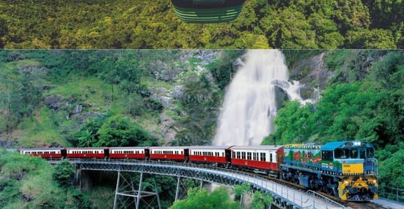 From Port Douglas: Kuranda Tour with Skyrail & Scenic Train