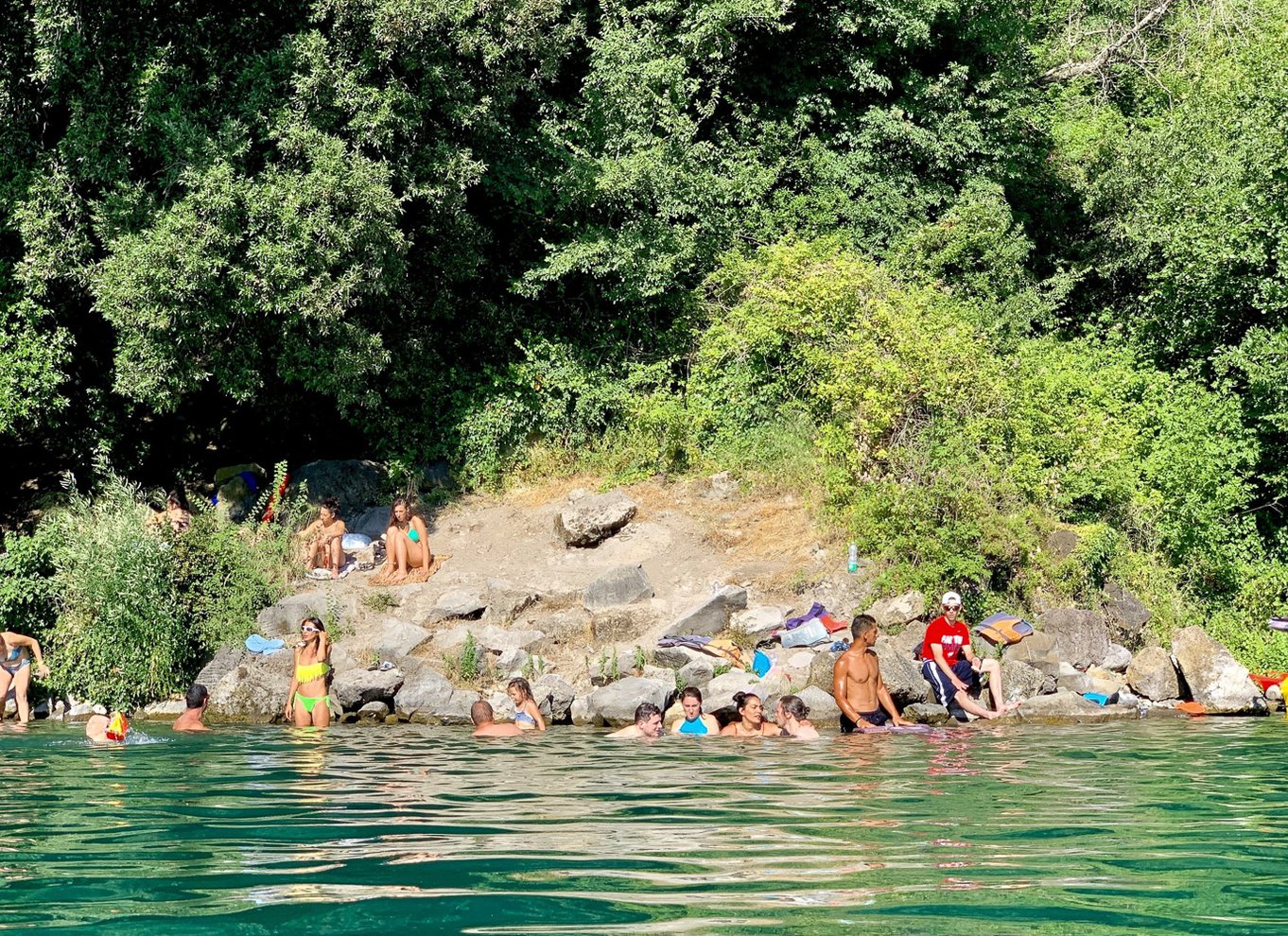 Castel Gandolfo: Mad- og vintur i kajak