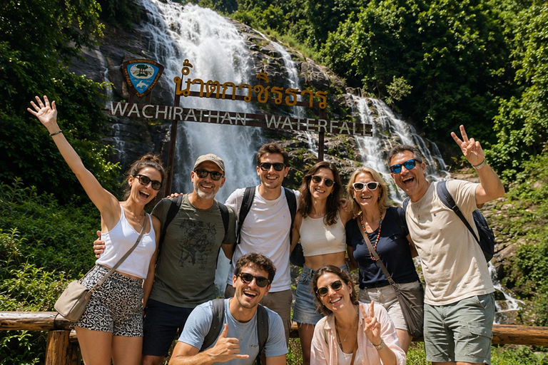 Chiang Mai: Doi Inthanon National Park Waterfalls & Pagodas