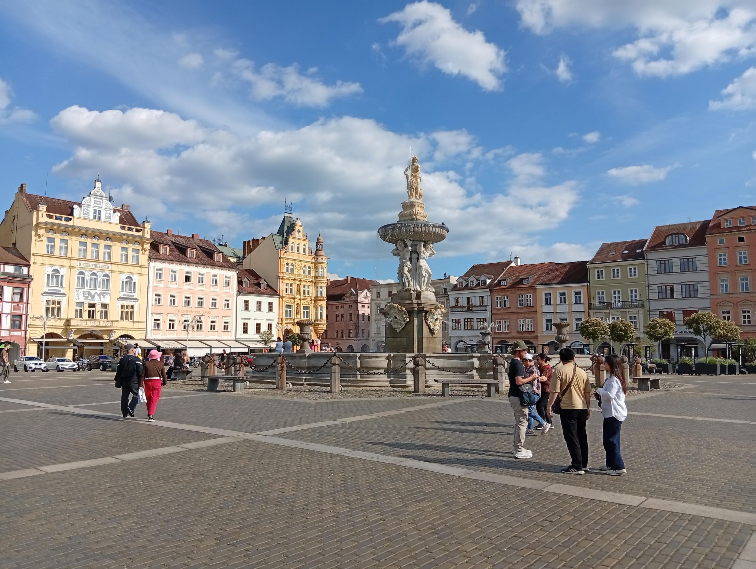 České Budějovice: Geführter Rundgang mit Karte