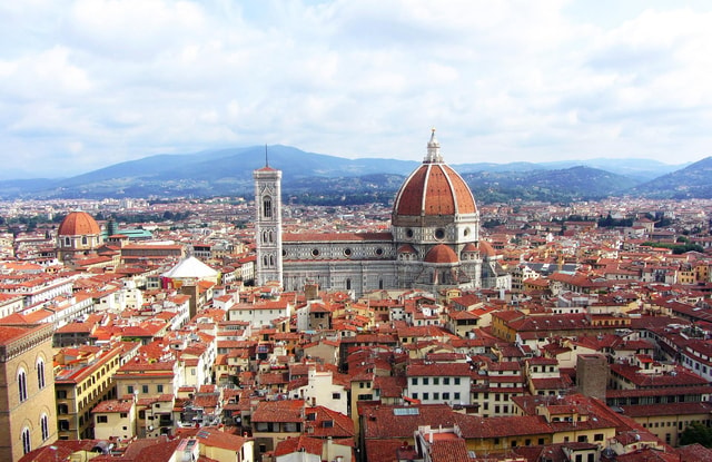 Florence: panoramic view and Duomo cathedral Entry Ticket