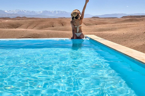 Marrakech: Agafay Desert Quad Bike, Camel Ride, Pool & Lunch Desert Agafay : Quad Biking, Camel Ride, Lunch & Pool
