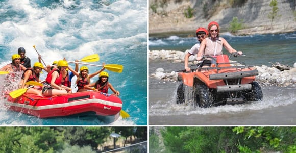 Alanya: Small Group Jeep Safari, Buggy Rafting, Zipline