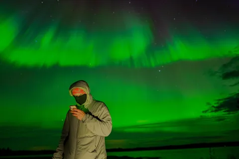 Rovaniemi: Excursão às Luzes do Norte com garantia