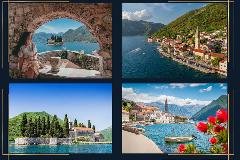 From Ulcinj: Boka Bay Cruise with Polish Guide & Transfer