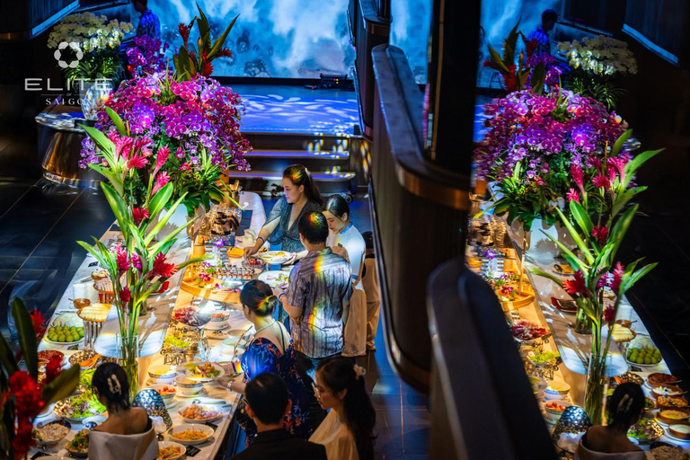 Romantic Dinner On Cruise On Saigon River With Fireworks Buffet Lunch Without Pick-Up
