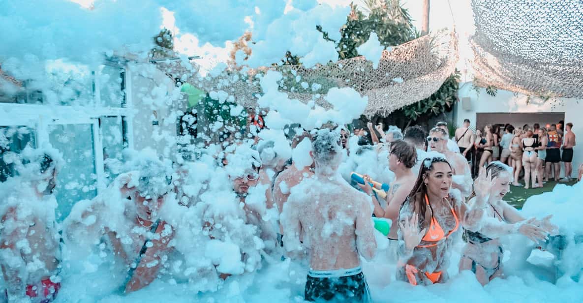 Mallorca: Project X Pool & Foam Party with Drinks & Snacks | GetYourGuide