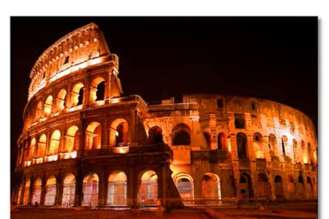 Rom: Solnedgång Solnedgång Colosseum &amp; Forum Romanum Guidad tur