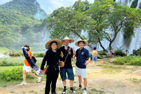 Depuis Hanoi : Chute d&#039;eau de Ban Gioc 1 jour avec guide de la région