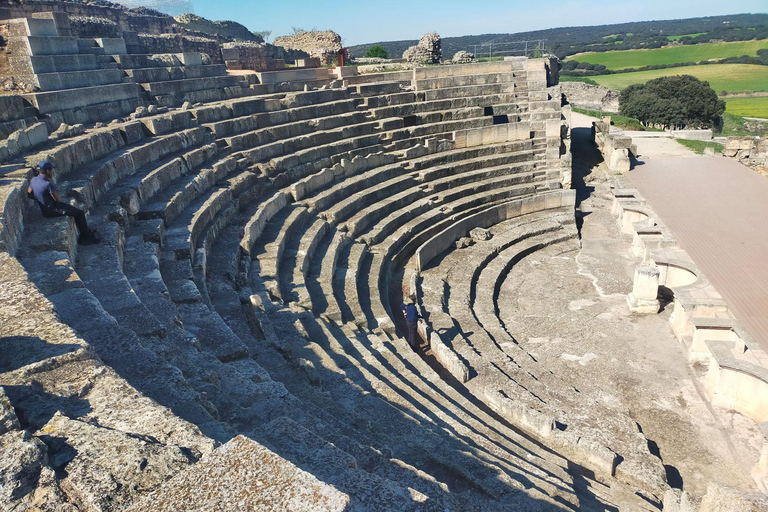 Visiting historic Segobriga, ancient Roman town near Madrid