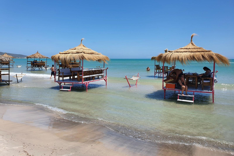 From Hammamet: Day Trip to the Turquoise Waters of Coco Beach From Hammamet: Day on the turquoise waters of Coco Beach