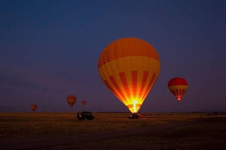 Balon na ogrzane powietrze w Mara